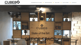 What Cube8.in website looked like in 2019 (4 years ago)