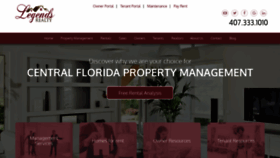 What Centralflrentals.com website looked like in 2019 (4 years ago)