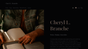 What Cherylbranche.com website looked like in 2019 (4 years ago)