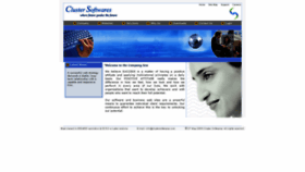 What Clustersoftwares.com website looked like in 2019 (4 years ago)