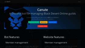 What Canute.gg website looked like in 2019 (4 years ago)