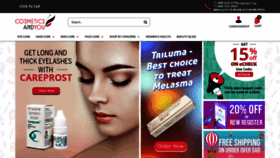 What Cosmeticsandyou.com website looked like in 2019 (4 years ago)
