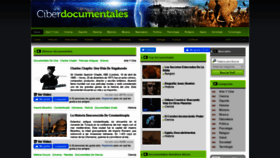 What Ciberdocumentales.com website looked like in 2019 (4 years ago)