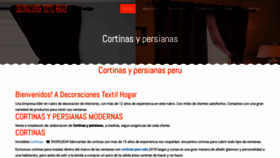 What Cortinasypersianas.com.pe website looked like in 2019 (4 years ago)
