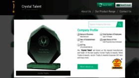 What Crystaltalent.in website looked like in 2019 (4 years ago)