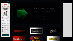 What Coollogo.com website looked like in 2019 (4 years ago)