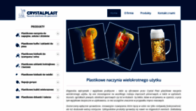 What Crystalplast.pl website looked like in 2019 (4 years ago)