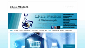 What Cfesmedical.it website looked like in 2019 (4 years ago)