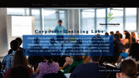 What Corporatetraininglabs.com website looked like in 2019 (4 years ago)