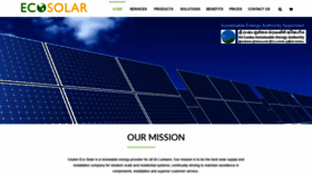 What Ceylonecosolar.com website looked like in 2019 (4 years ago)