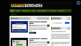 What Cpagriptemplates.com website looked like in 2019 (4 years ago)
