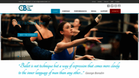 What Coastalcityballet.com website looked like in 2019 (4 years ago)