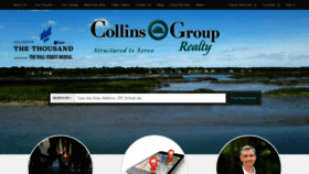 What Collinsgrouprealty.com website looked like in 2019 (4 years ago)