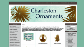 What Charlestonornaments.com website looked like in 2019 (4 years ago)