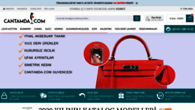 What Cantamda.com website looked like in 2019 (6 years ago)