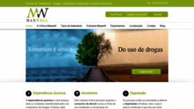What Clinicamaxwell.com.br website looked like in 2019 (4 years ago)