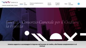 What Consorziocamerale.eu website looked like in 2019 (4 years ago)