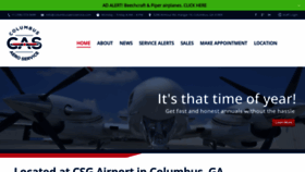 What Columbusaeroservice.com website looked like in 2019 (4 years ago)