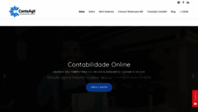 What Contaagil.com website looked like in 2019 (4 years ago)