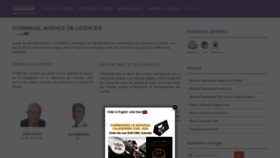 What Codimage.fr website looked like in 2019 (4 years ago)