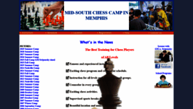 What Chesscamp.us website looked like in 2019 (4 years ago)