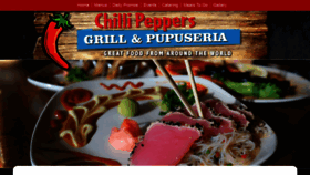 What Chilli-peppers.com website looked like in 2019 (4 years ago)