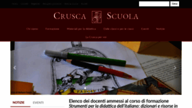 What Cruscascuola.it website looked like in 2019 (4 years ago)