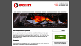 What Conceptfire-uk.com website looked like in 2019 (4 years ago)