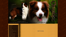What Chocablocbordercollies.com website looked like in 2019 (4 years ago)