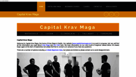 What Capital-kravmaga.com website looked like in 2019 (4 years ago)