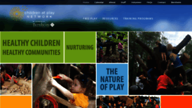 What Childrenatplaynetwork.com website looked like in 2019 (4 years ago)