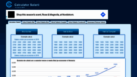 What Calculator-salarii.ro website looked like in 2019 (4 years ago)