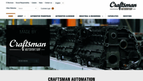 What Craftsmanautomation.com website looked like in 2019 (4 years ago)