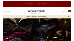 What Carbon2cobalt.com website looked like in 2019 (4 years ago)