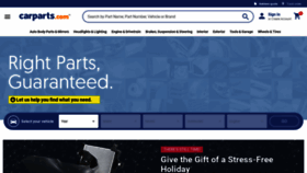 What Carparts.com website looked like in 2019 (4 years ago)