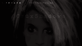 What Cruxshadows.com website looked like in 2019 (4 years ago)