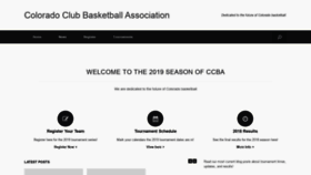 What Ccbahoops.com website looked like in 2019 (4 years ago)