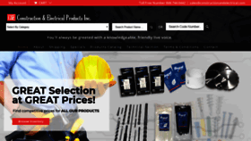What Constructionandelectrical.com website looked like in 2019 (4 years ago)