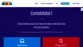 What Contabilidad1.com website looked like in 2019 (4 years ago)