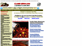 What Cajun-shop.com website looked like in 2019 (6 years ago)