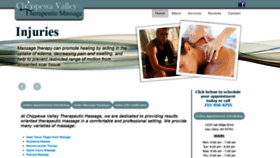 What Cvtherapeuticmassage.com website looked like in 2019 (4 years ago)