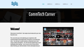 What Commtechcorner.com website looked like in 2019 (4 years ago)