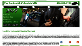 What Carlocksmithcolumbia.com website looked like in 2019 (4 years ago)