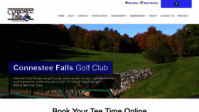 What Connesteefallsgolf.com website looked like in 2019 (4 years ago)