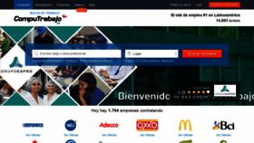 What Computrabajo.cl website looked like in 2019 (4 years ago)