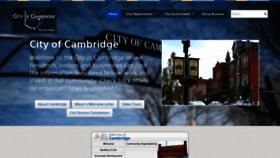 What Cambridgeoh.org website looked like in 2019 (4 years ago)