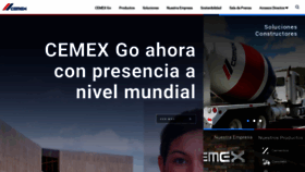 What Cemexguatemala.com website looked like in 2019 (4 years ago)