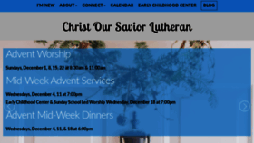 What Christoursavior.org website looked like in 2019 (4 years ago)