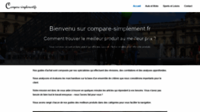 What Compare-simplement.fr website looked like in 2019 (4 years ago)