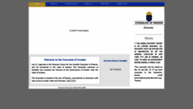 What Consulateofswedenarizona.com website looked like in 2019 (4 years ago)